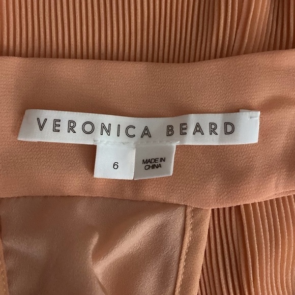 Veronica Beard Alexa Plisse’ Halter Top Pleated Blouse NWOT - Picture 12 of 16